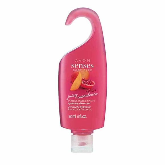 AVON Senses Juicy Pomegranate Mango Shower Gel 5 fl oz - Picture 1 of 1